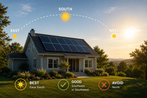 What Direction Should My Solar Panels Face