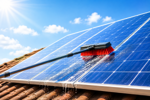 solar panel maintenance